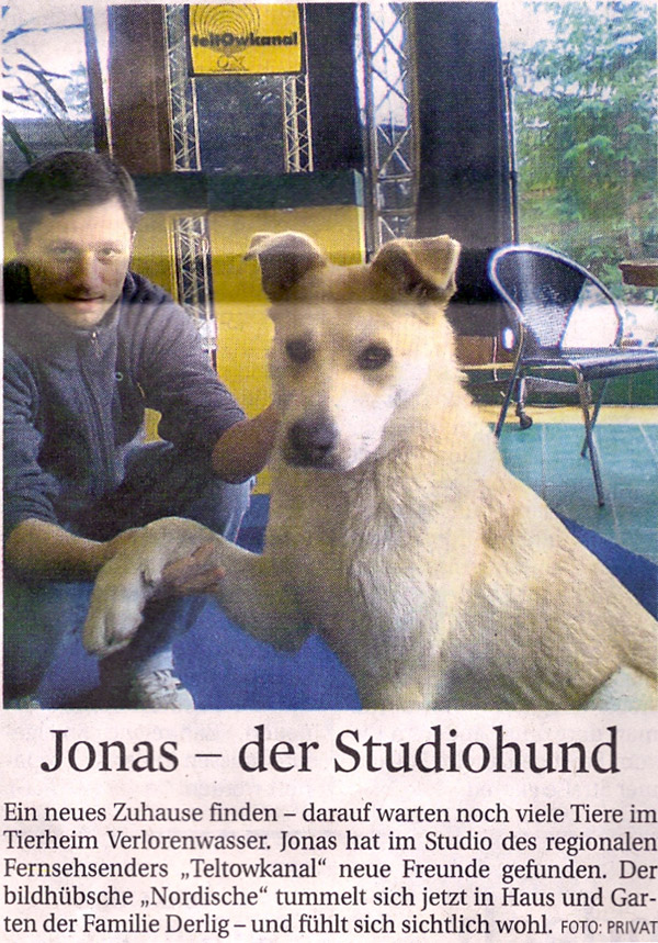 Jonas beim 